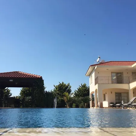 Orchard Blossom Private Villa With Pool Phrenaros Exterior photo